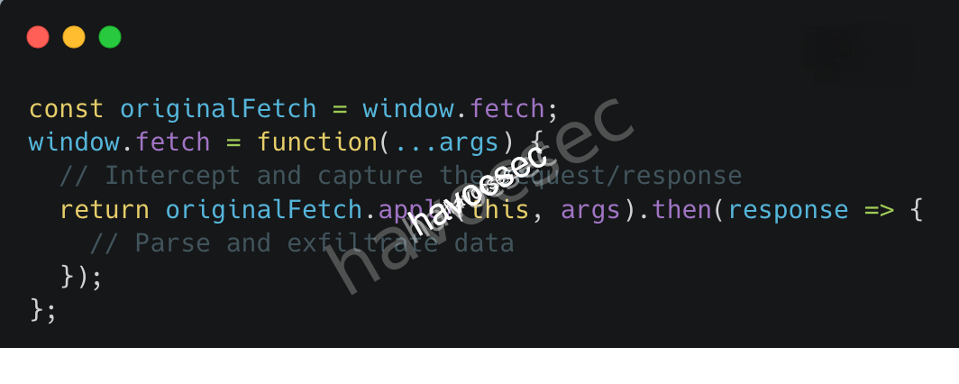 The browser overide
