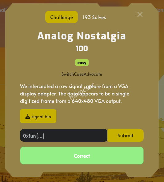 analog
