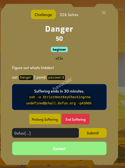 DANGER