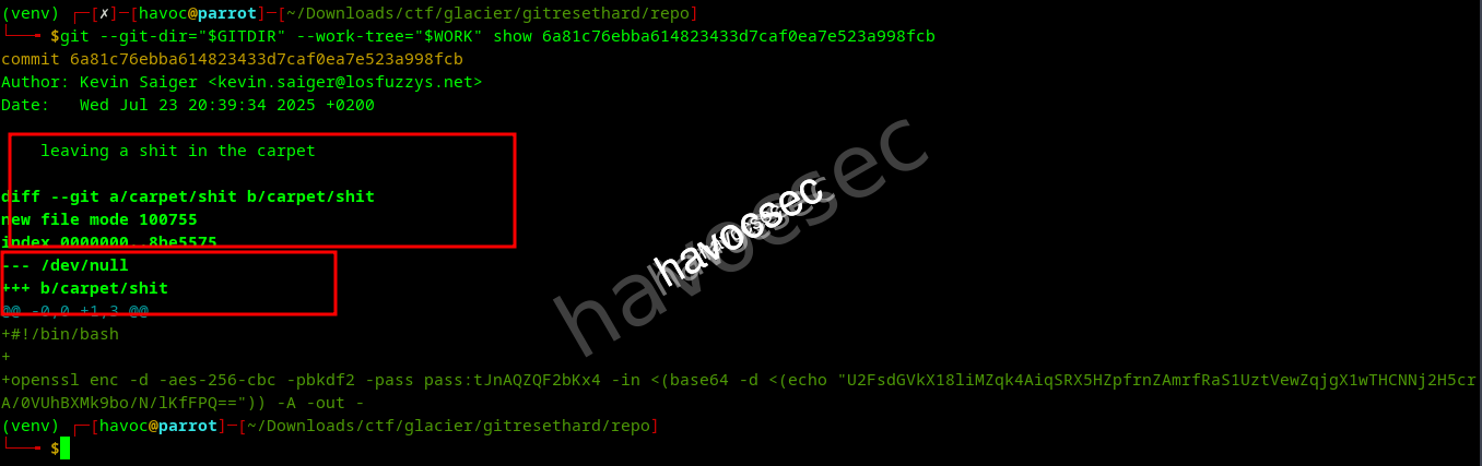 extracting the file