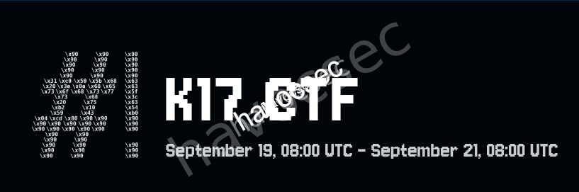 K17 CTF Writeup