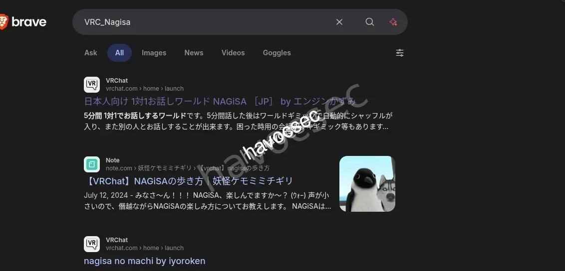 nagisa search