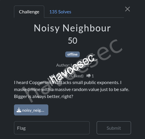 noisy neighbour