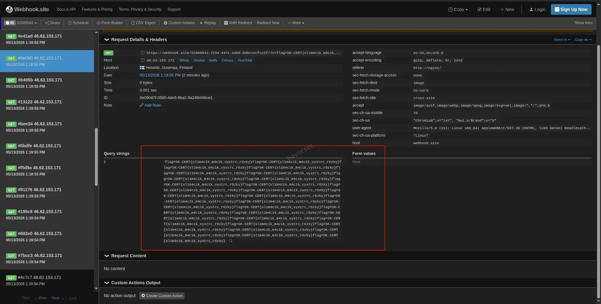 flag-from-webhook